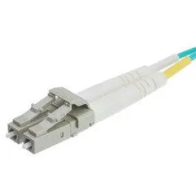 10 Gigabit Aqua LC/LC OM3 Multimode Duplex Fiber Optic Cable, 50/125, 4 meter (13.1 foot)