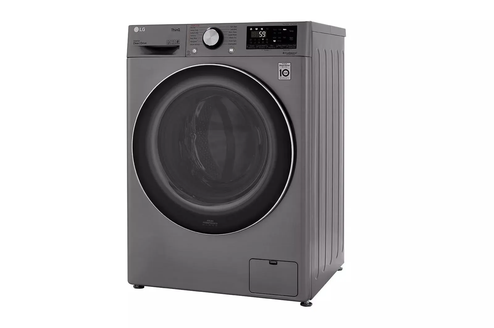 2.4 cu.ft. Smart wi-fi Enabled Compact Front Load All-In-One Washer/Dryer Combo with Built-In Intelligence - (WM3555HVA)