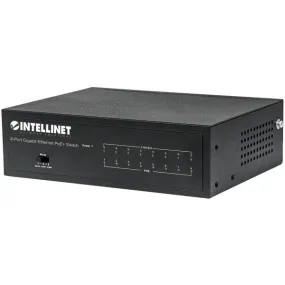 60-Watt 8-Port Gigabit Ethernet PoE  Switch