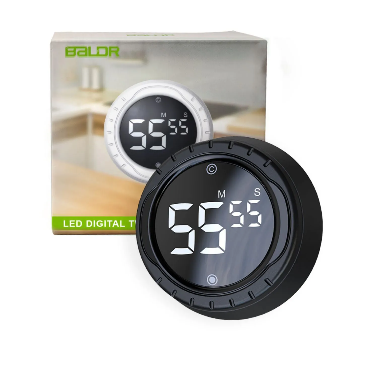 BALDR LED Kitchen Timer