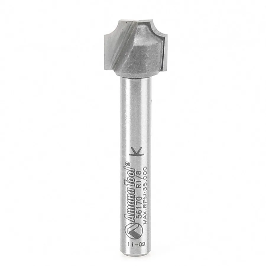 Beading Groove Router Bit | 1⁄8 Radius x 1⁄2 Dia x 3⁄8 x 1⁄4" Shank | 56170 | 738685561706