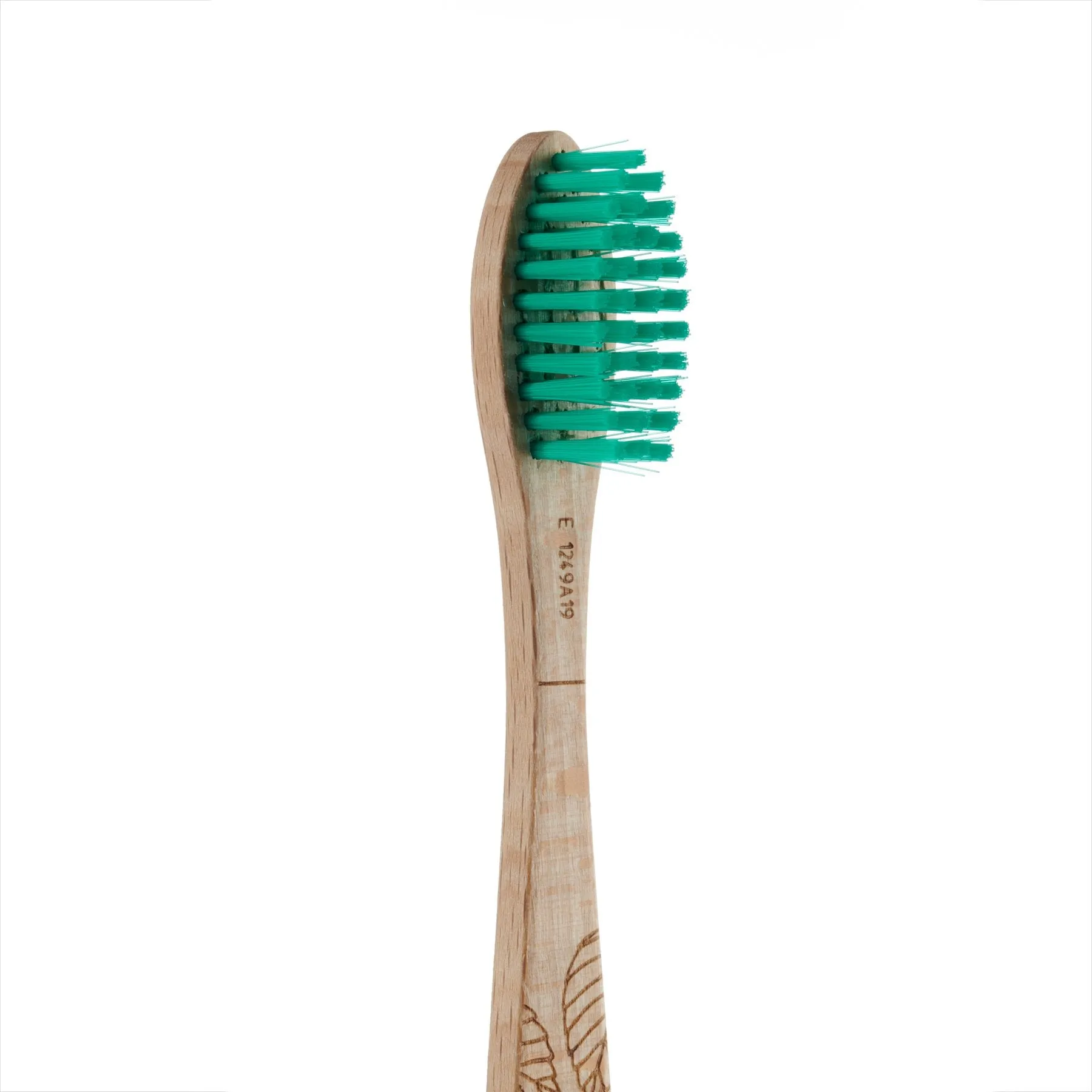 Beechwood Toothbrush, Wooden Toothbrush, Medium Bristles, Georganics