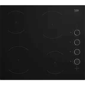 Beko CIHYV21B 58cm Ceramic Hob - Black