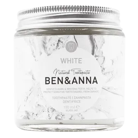 Ben & Anna Toothpaste jar white