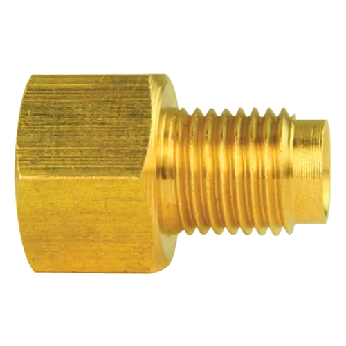 BL BLF-23B AGS Brass Adapter (Female 7/16-24 Inverted to Male 3/8-24 Inverted)