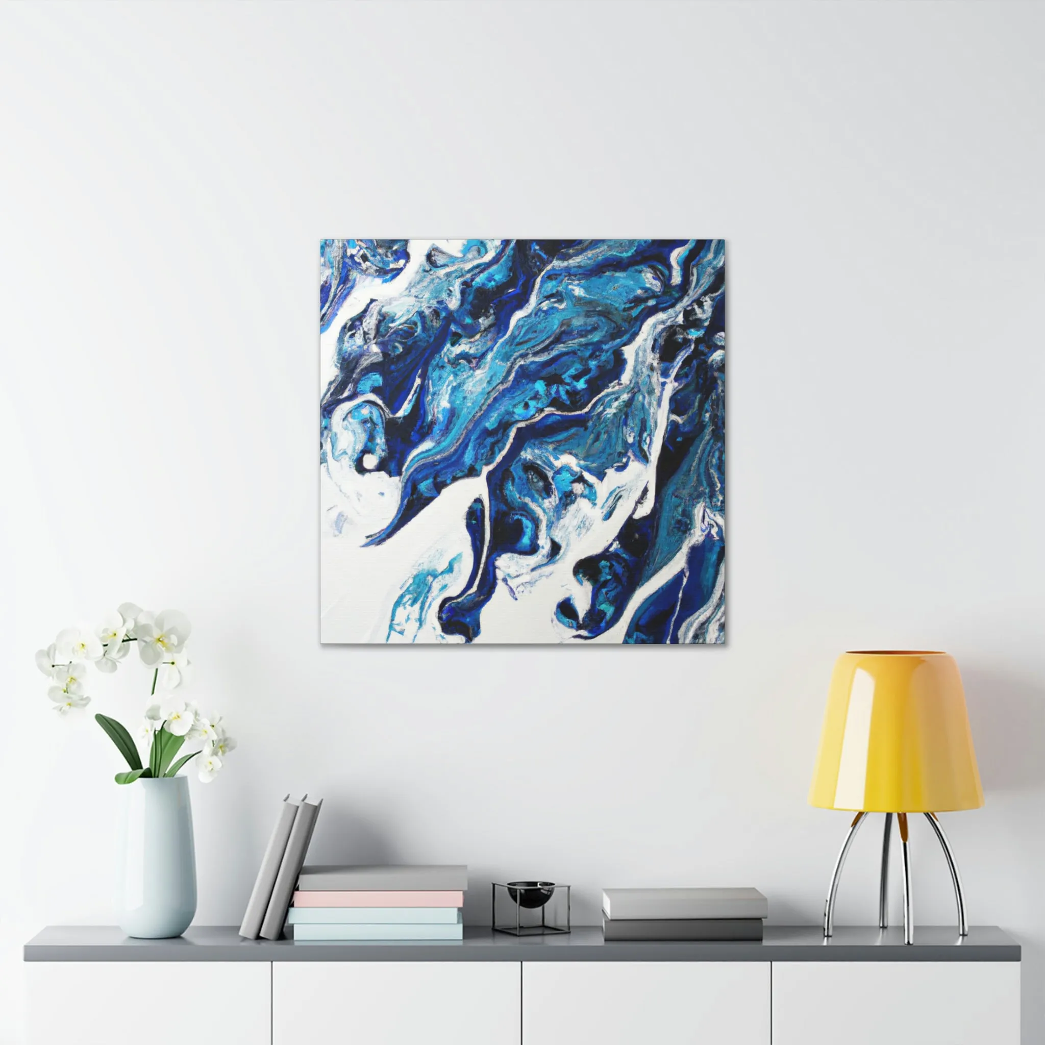 Blue Mist. - Canvas