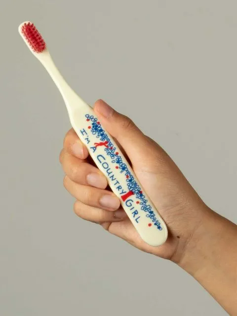 BlueQ "I'm A Country Girl."Toothbrush