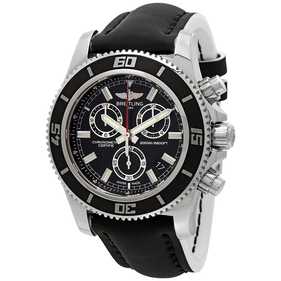 Breitling Superocean M2000 Chronograph Black Dial Men's Watch A73310A8/BB73-231X-A20BA.1