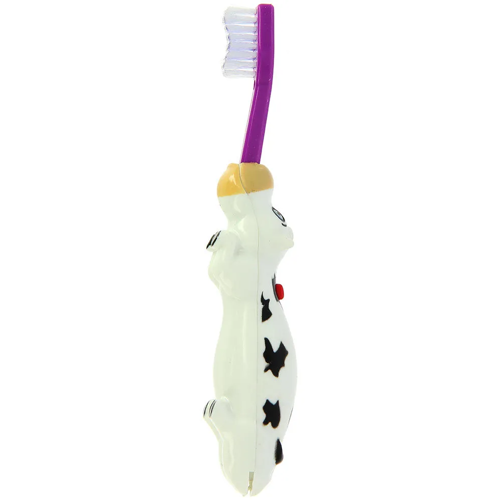 Brush Buddies Talkin Moo Reece (Cow)Toothbrush -Purple