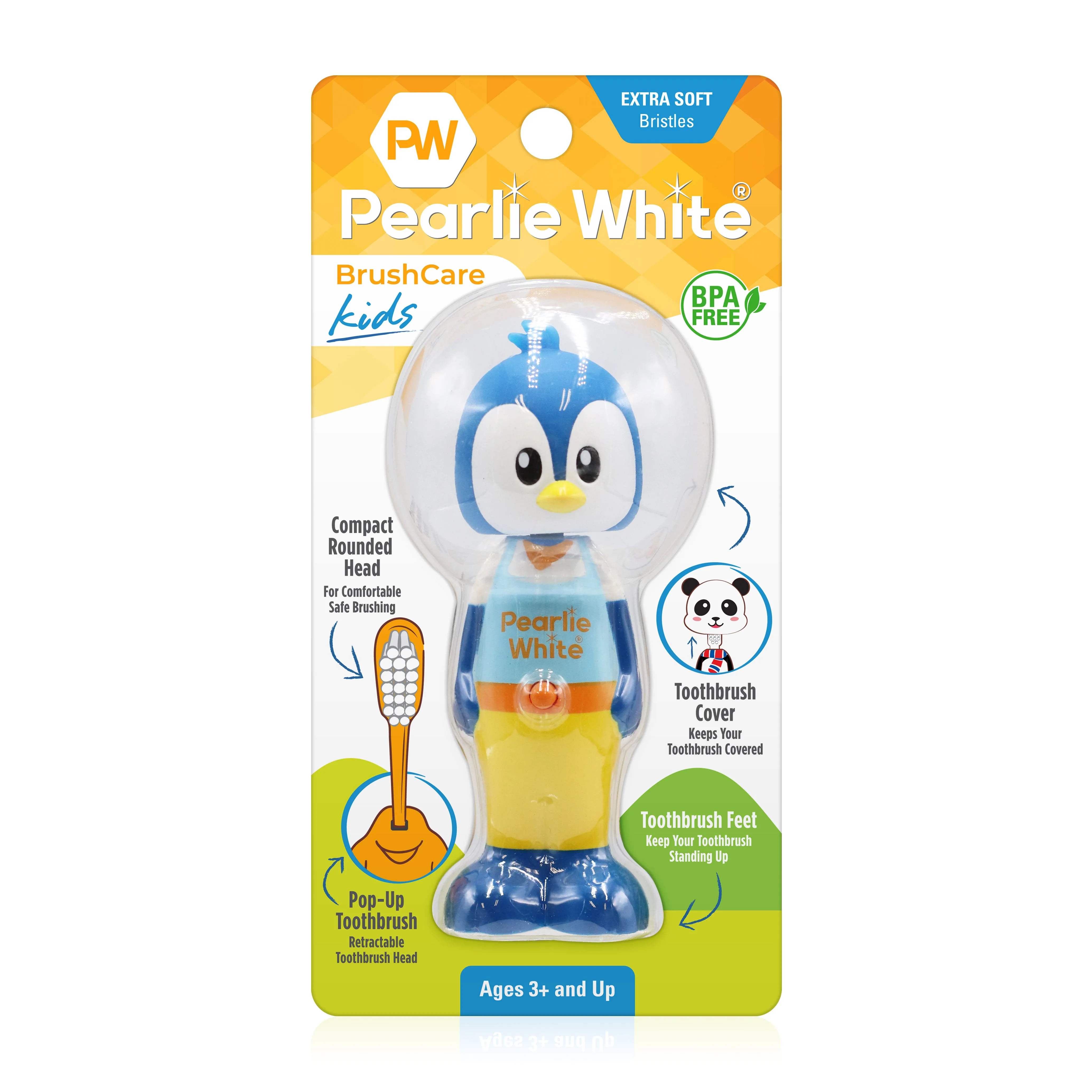 BrushCare Kids Pop-Up Extra Soft Toothbrush