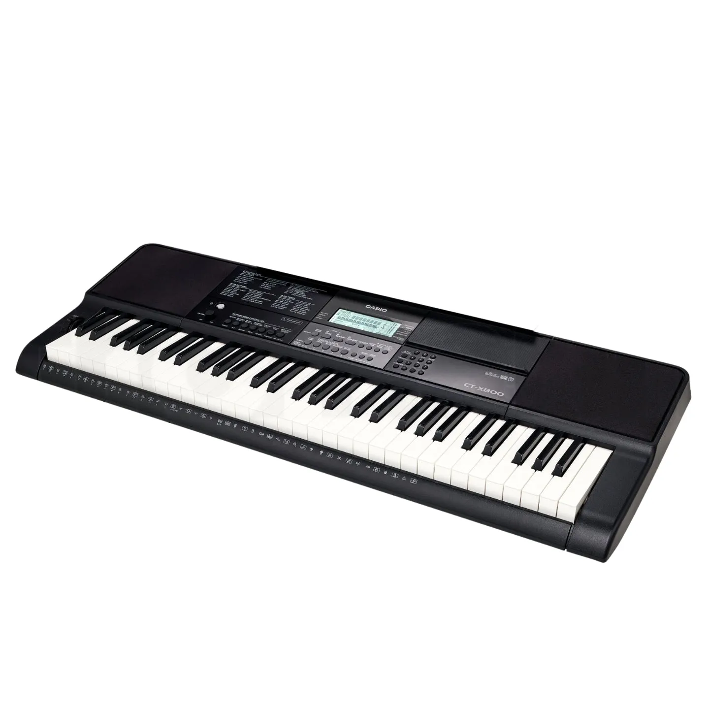 Casio CT-X800 61 Key Touch Sensitive Piano Keyboard with Pitch Bend Wheel, Auto-Harmonize, Grading and Voice Instruction, Music Presets, Auto-Accompaniment & Arpeggiator