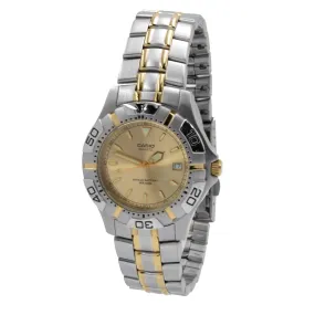 Casio Stainless steel Case Silver Band Watch | MTD-1045G-9A