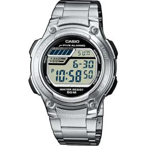 Casio W-212HD-1AVDF Silver Watch for Men