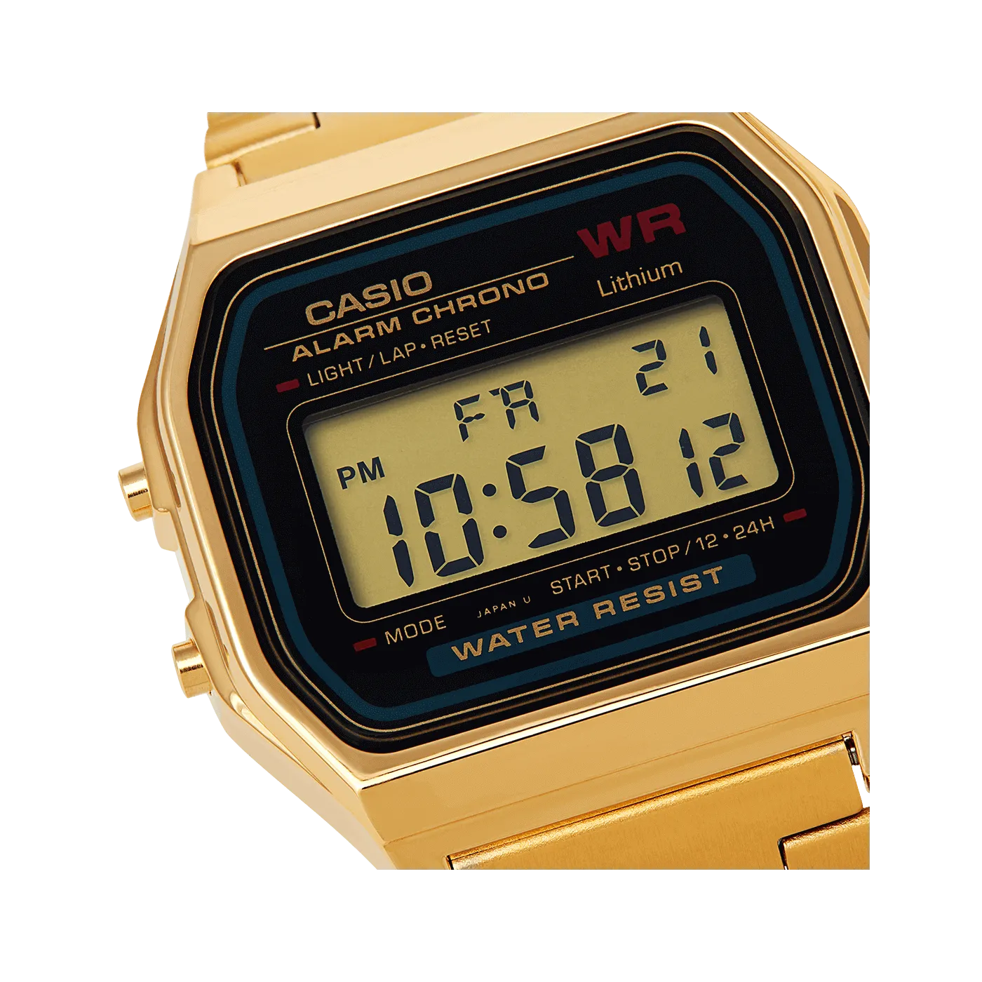 Casio Watch Digital Vintage Classic Gold A159WGEA-1DF