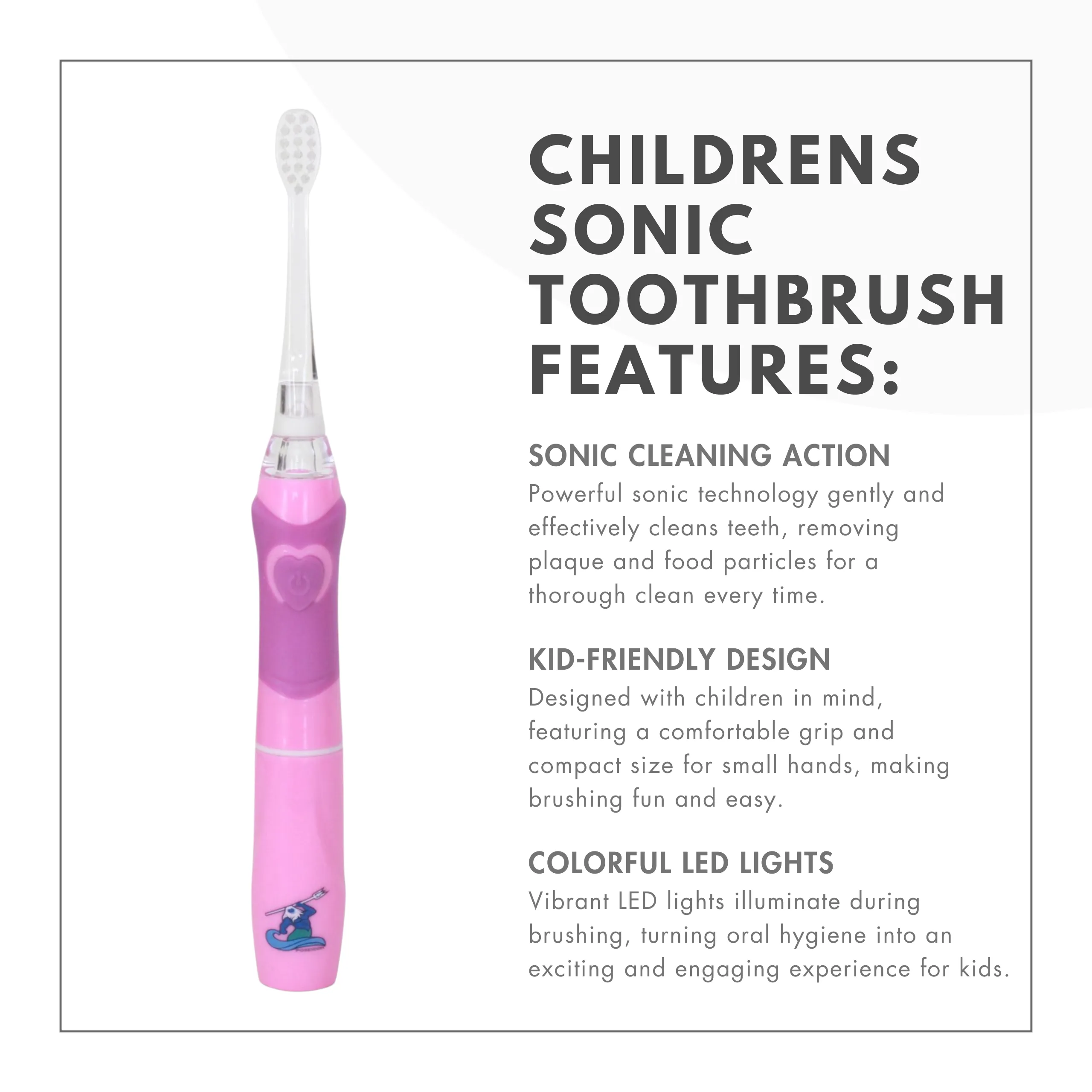 Childrens Sonic LED Toothbrush