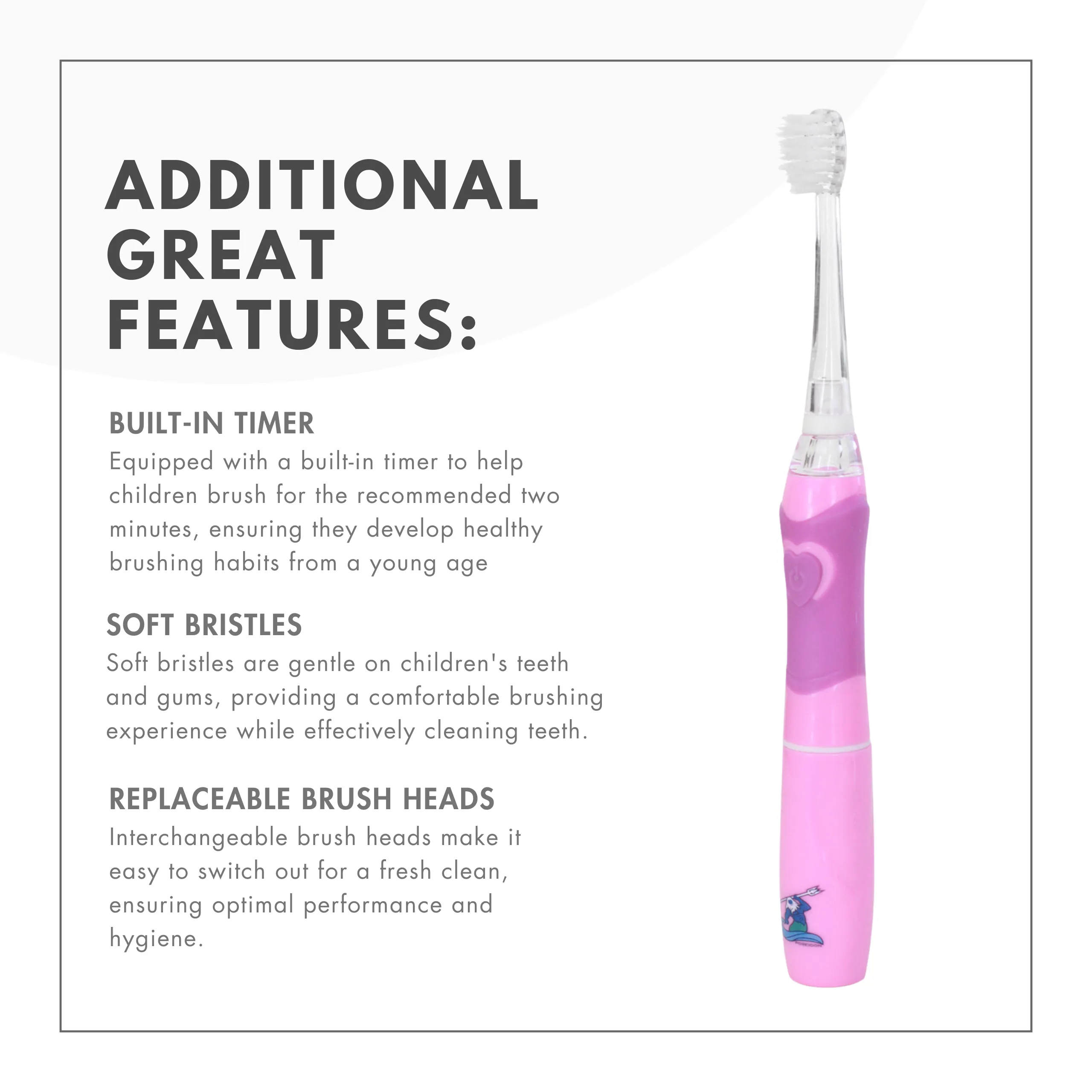 Childrens Sonic LED Toothbrush