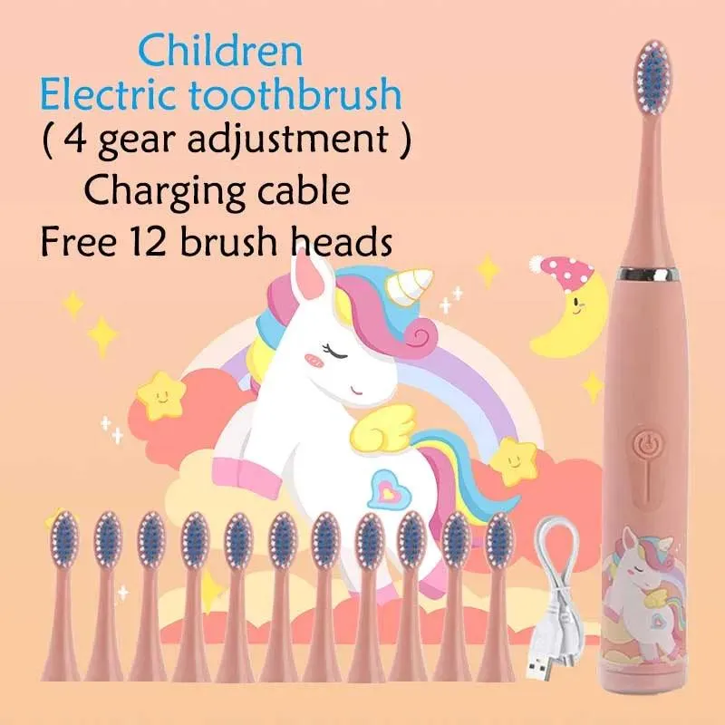 Child's USB Sonic  Electric Toothbrush Rechargeable