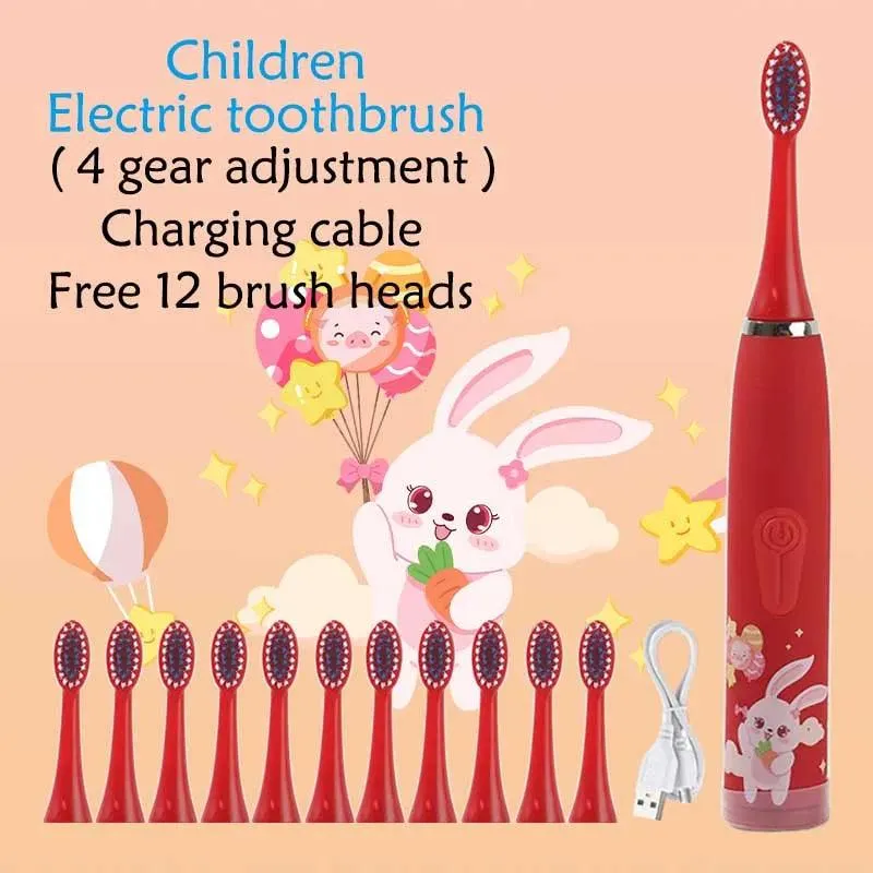 Child's USB Sonic  Electric Toothbrush Rechargeable