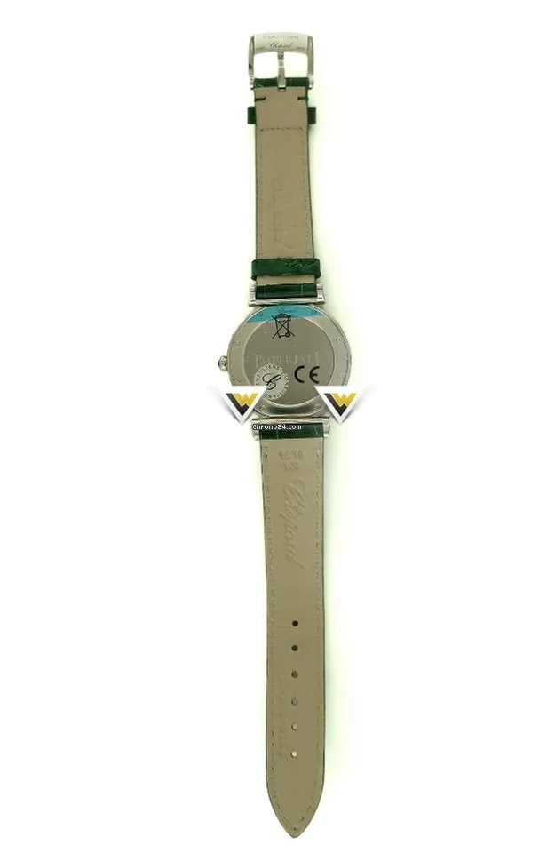 Chopard Imperiale 18K Rose Gold, Stainless Steel, Green Tourmalines & Diamonds Ladies Watch