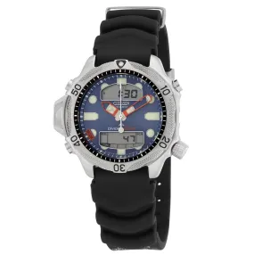 Citizen Promaster Aqualand Alarm Quartz Analog-Digital Blue Dial Men's Watch JP1010-00L