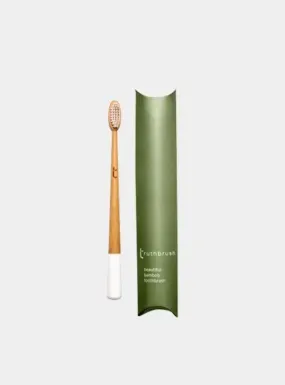 Cloud White - Medium - Truthbrush Bamboo Toothbrush