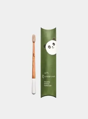 Cloud White - Truthbrush Tiny Bamboo Toothbrush for Children