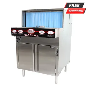 CMA Low Temp Under Counter Glasswasher with 3.0 kW Electric Tank Heater & Circular Conveyor