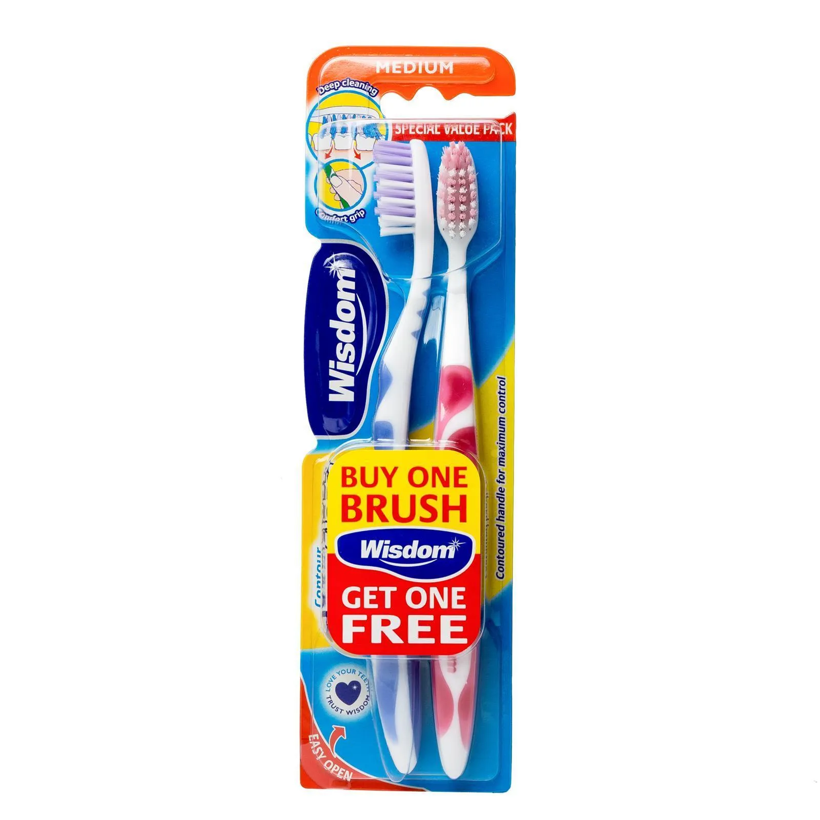 Contour Deep Clean Twin Toothbrush