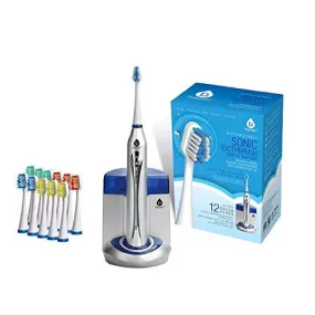 Deluxe Plus Sonic Rechargeable Toothbrush with Built In UV sanitizer