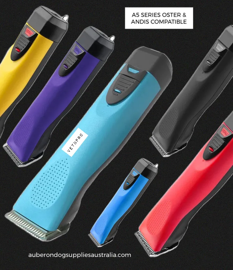 Dog Clippers Pro Range Wahl Andis   Oster A5 Compatible Cord   Cordless Various Colours Dog Grooming VetnPro Range