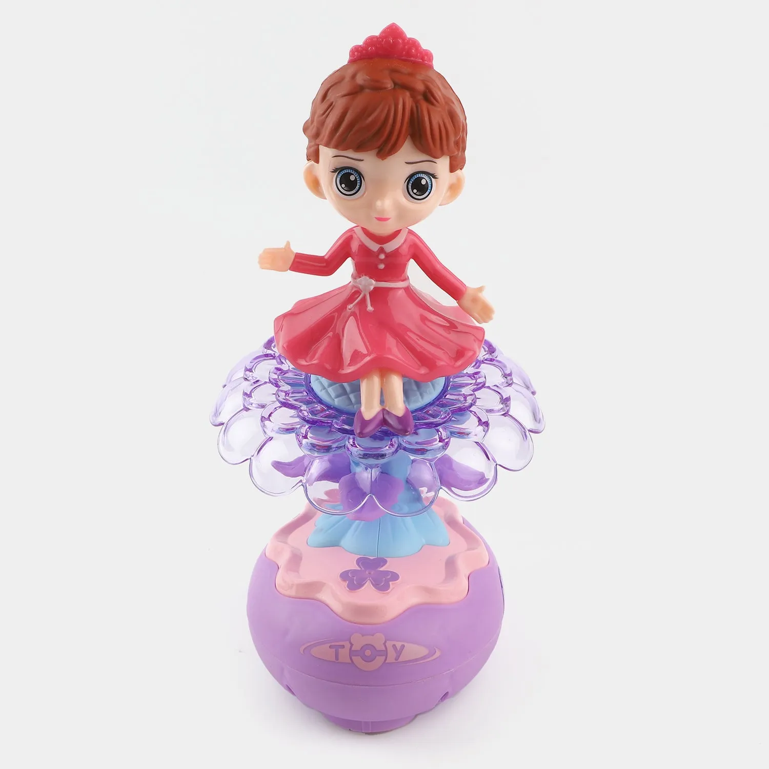 Electric 360 Rotating Petal Girl Toy