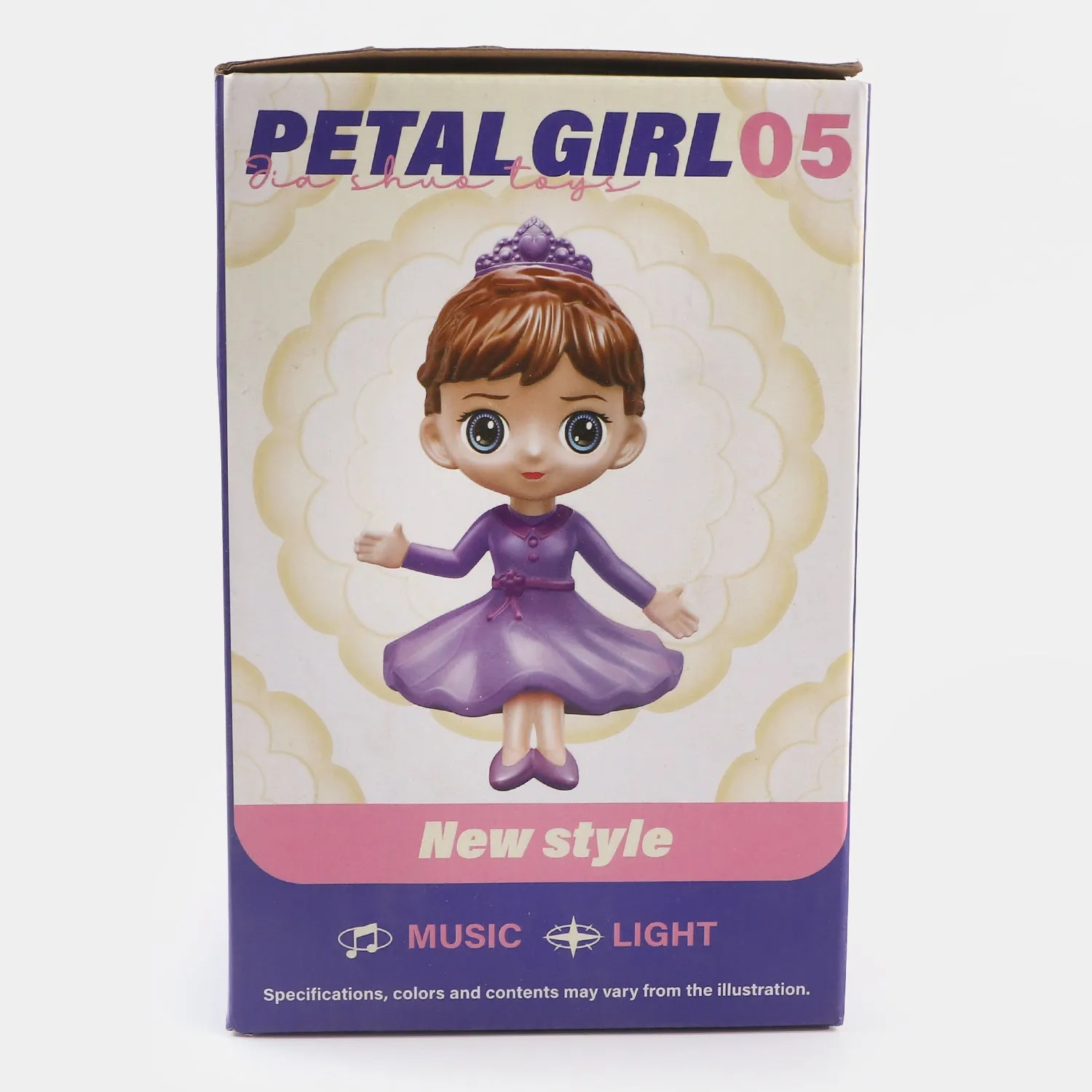 Electric 360 Rotating Petal Girl Toy