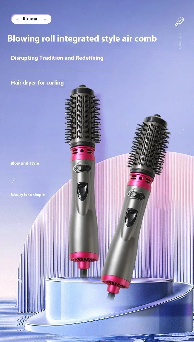 Electric Rotating Hair Curling Comb Two-in-one Constant Temperature