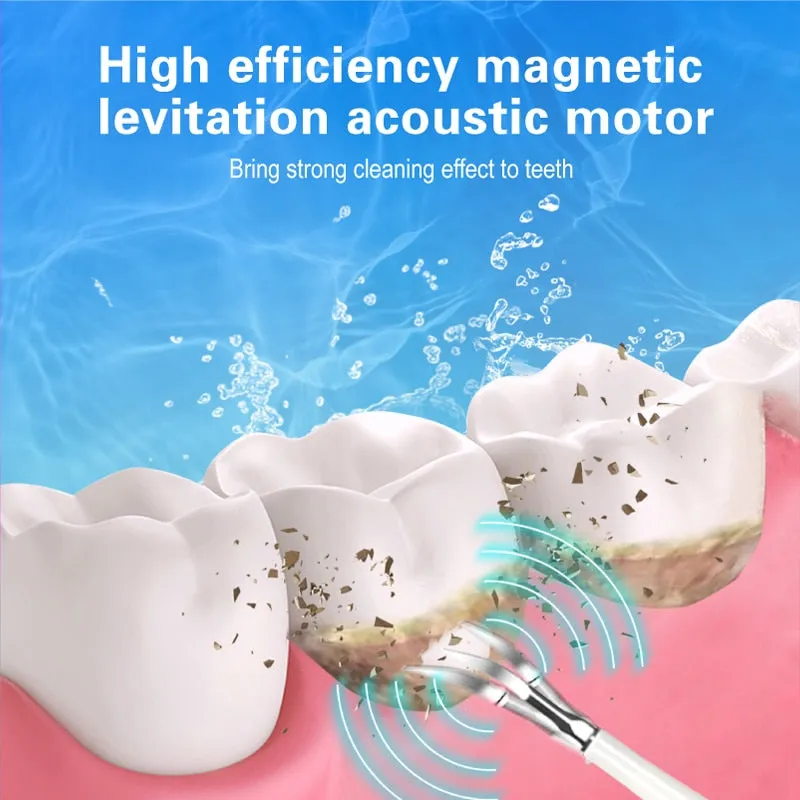 Electric Ultrasonic Teeth Cleaner Dental Scaler Dental Tooth Calculus Stains Tartar Remover Oral Irrigator Teeth Whitening Tool 0ral irrigator