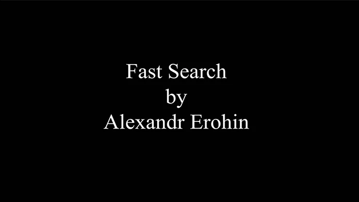 Fast Search Alexandr Erohin video DOWNLOAD