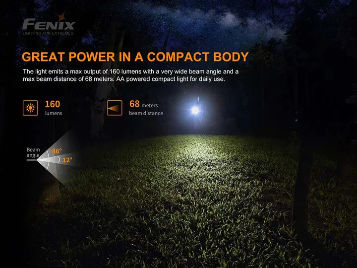 FENIX E12 V2.0 AA FLASHLIGHT