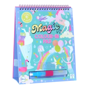 Floss & Rock Magic Colour Changing Water Card Easel & Pen – Fantasy