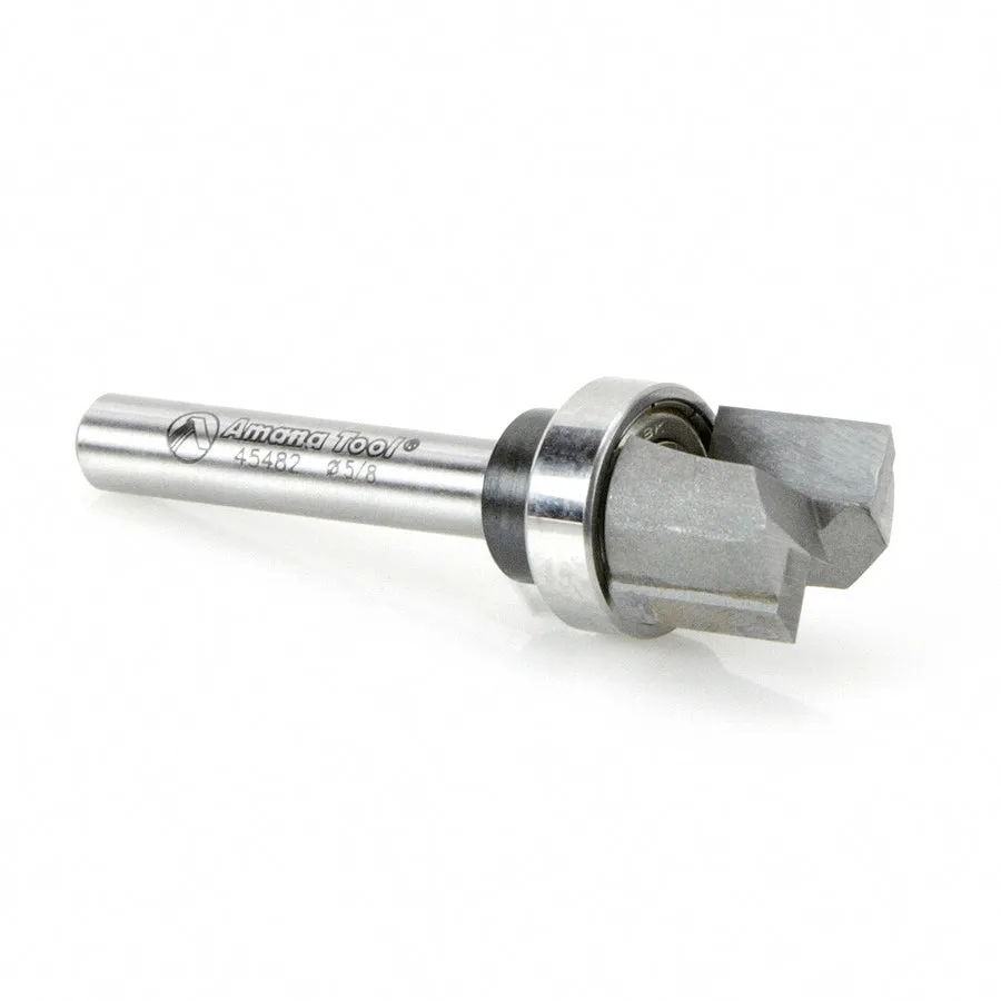 Flush Trim Plunge Router Bit | Various Dia x 1⁄2 x 1⁄4 Shank with Upper BB | 45482 | 738685945483