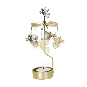 Flying Angel - Rotating Carousel Candle Holder