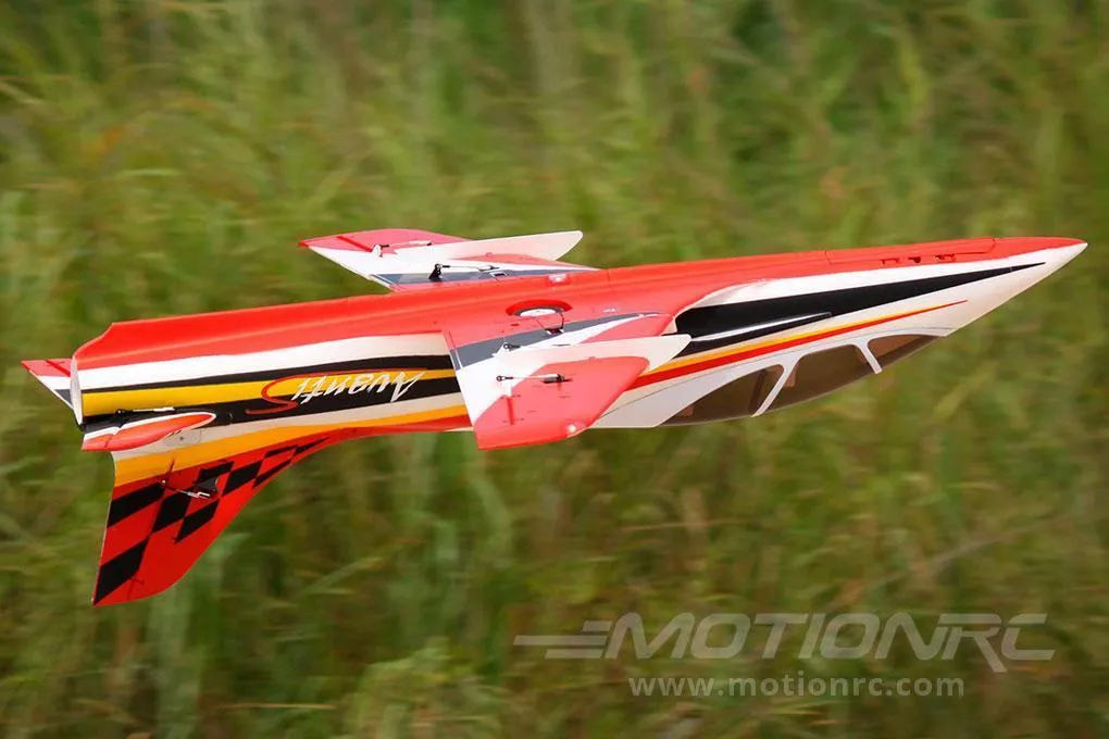 Freewing Avanti S Red High Performance 80mm EDF Ultimate Sport Jet - PNP