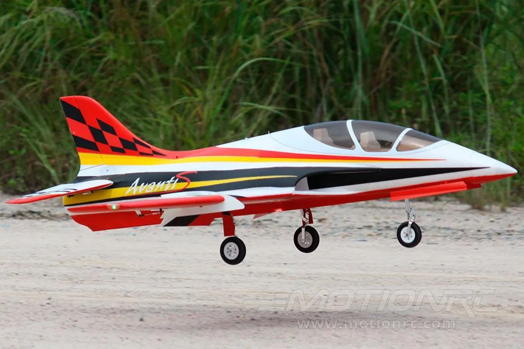 Freewing Avanti S Red High Performance 80mm EDF Ultimate Sport Jet - PNP