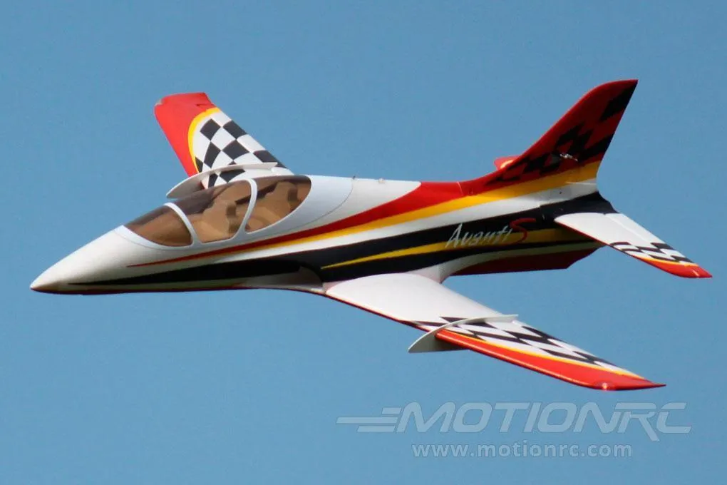 Freewing Avanti S Red High Performance 80mm EDF Ultimate Sport Jet - PNP