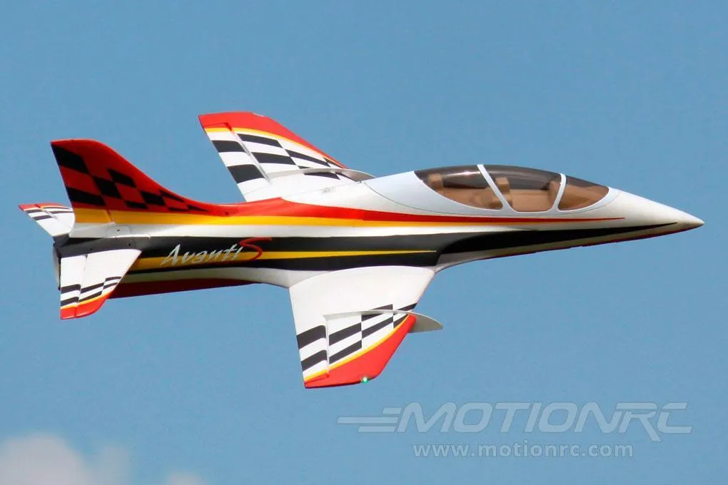 Freewing Avanti S Red High Performance 80mm EDF Ultimate Sport Jet - PNP