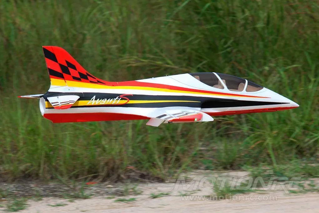 Freewing Avanti S Red High Performance 80mm EDF Ultimate Sport Jet - PNP