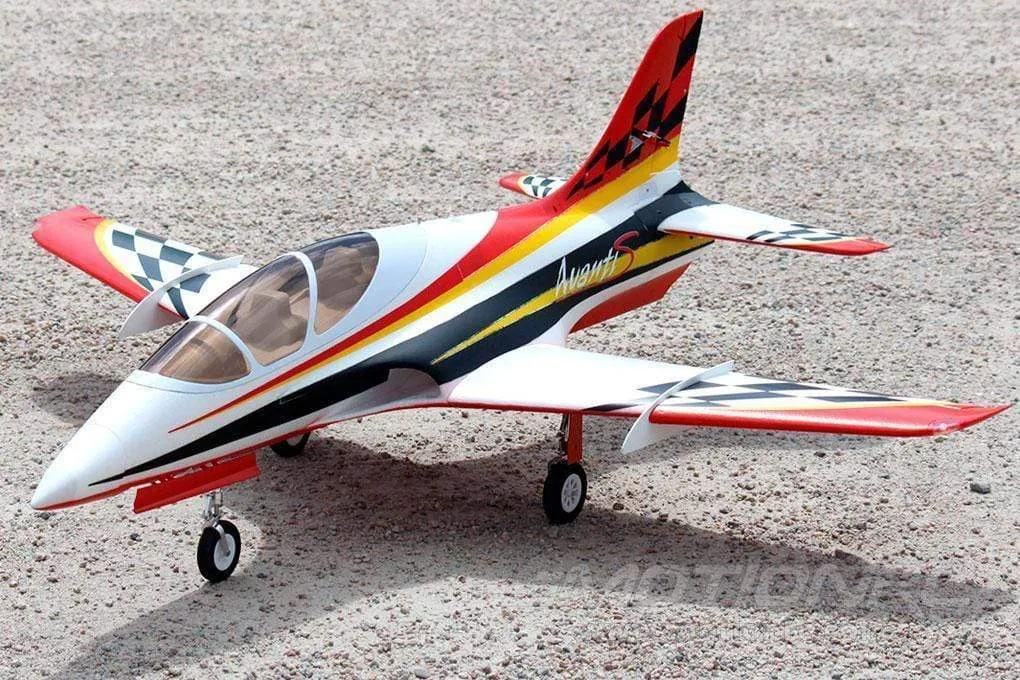 Freewing Avanti S Red High Performance 80mm EDF Ultimate Sport Jet - PNP