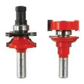 Freud 99-763 Router Bit Set, 3-3/4 in OAL, 1/2 in Dia Shank, Carbide