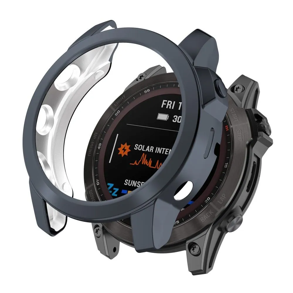 Garmin Fenix 7 / 7 Solar / 7 Sapphire Solar electroplating cover - Dark Grey