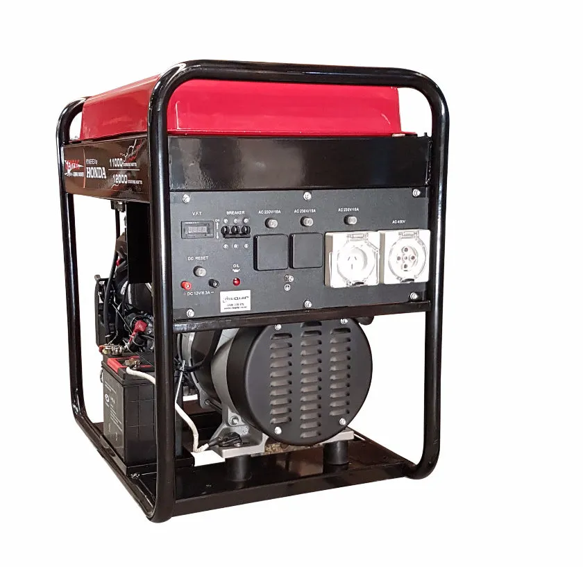 Genpac 14000E3 12kW Honda Powered Generator 3 Phase