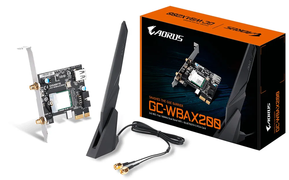 Gigabyte Network Adapter Gc-Wbax200 - Pcie