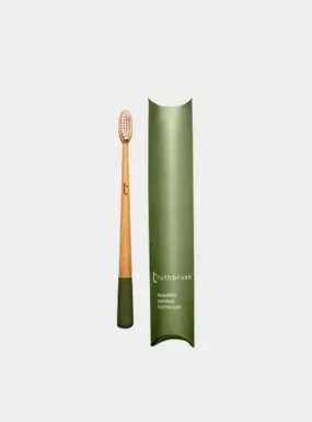 Green Moss - Medium - Truthbrush Bamboo Toothbrush